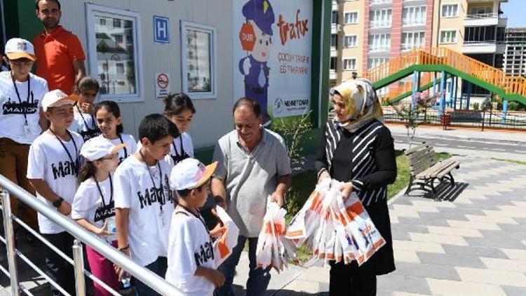 Mardinli öğrenciler, Çocuk Trafik Eğitim Parkında