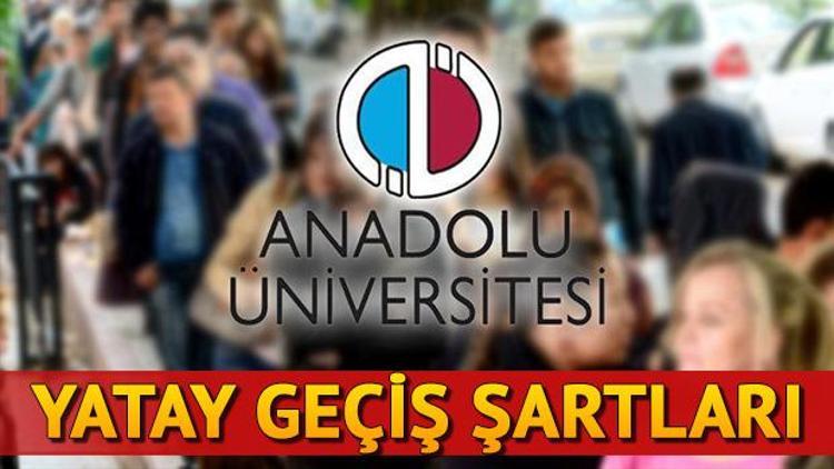 AÖF yatay geçiş işlemi nasıl yapılır AÖF yatay geçiş şartları