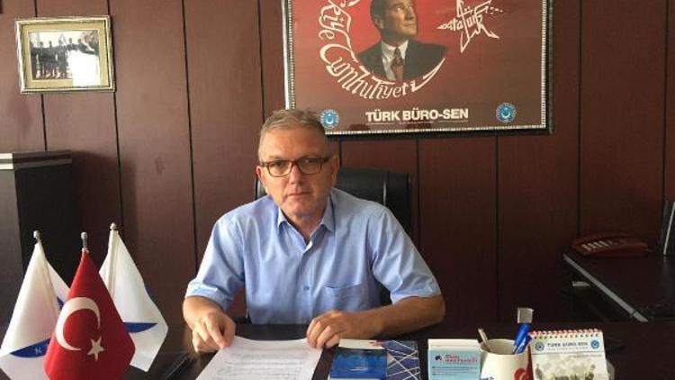 Türk Büro-Senden, Mal Müdürlüğü personelinin alıkonulmasına kınama