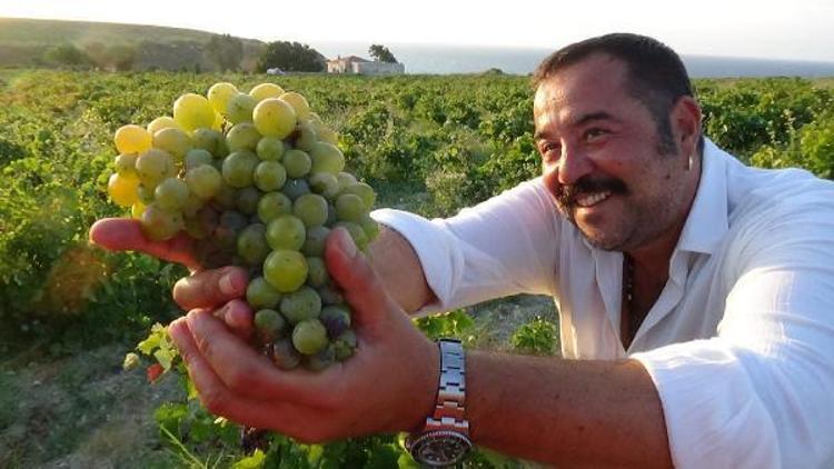 Ata Demirer’den çavuş üzümü sloganı: Kargalar yimeden sen yi