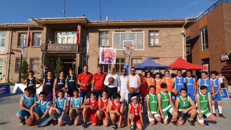 Sandıklıda Sokak Basketbolu Turnuvası