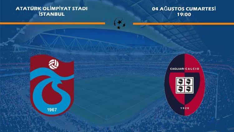 Trabzonspor, hazırlık maçında İstanbulda Cagliari ile karşılaşıyor