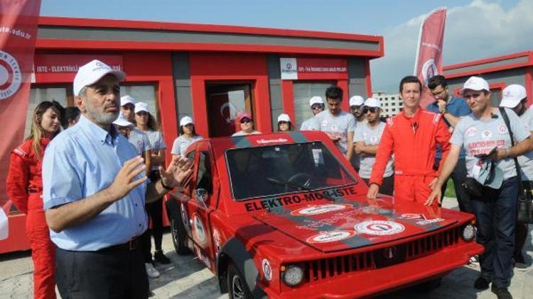 Türkiyenin ilk 4X4 elektrikli otomobiliyle yarışacaklar