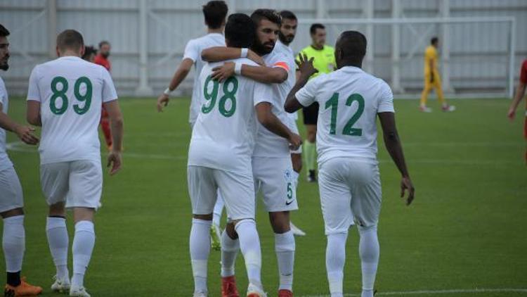Atiker Konyaspor, özel maçta Eskişehirspor ile yenişemedi