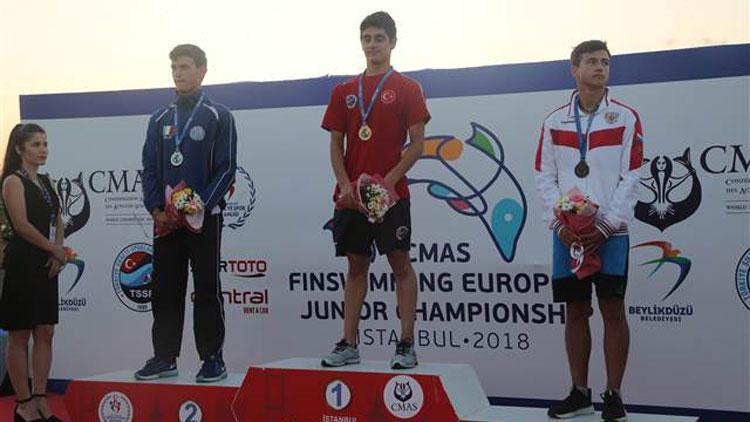 İstanbuldaki şampiyonada paletli yüzmede 14 madalya