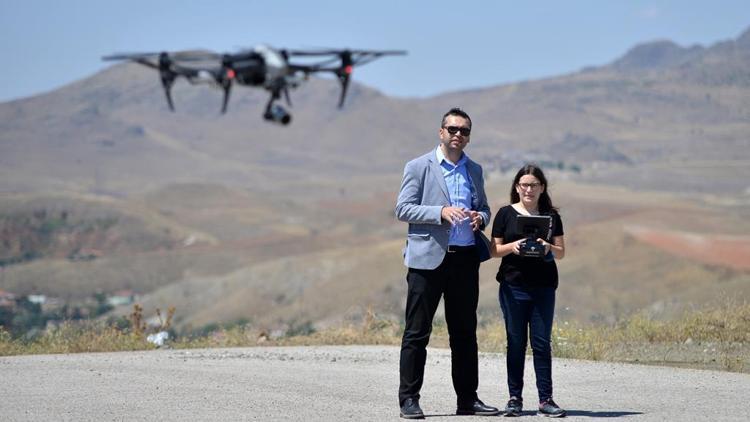 Drone’lar Mamak’ta havalandı