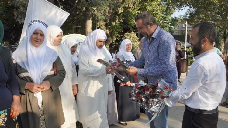 İslahiyede 108 hacı adayı uğurlandı