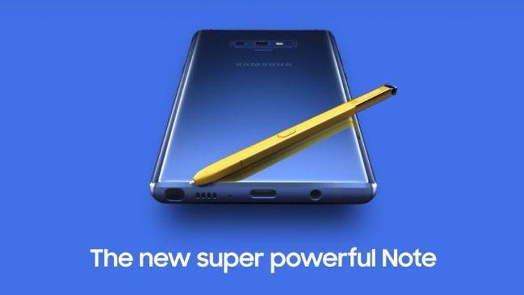 Samsungun Galaxy Note 9u internete düştü