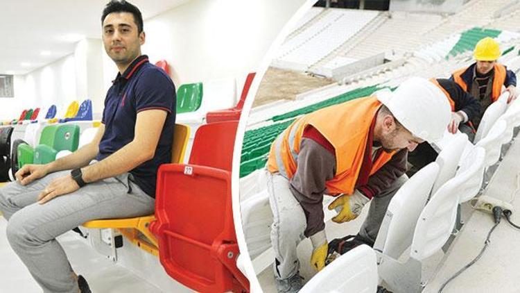 50 ülke stadına koltuk yapıyor