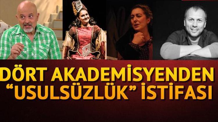 Dört akademisyenden “usulsüzlük” istifası