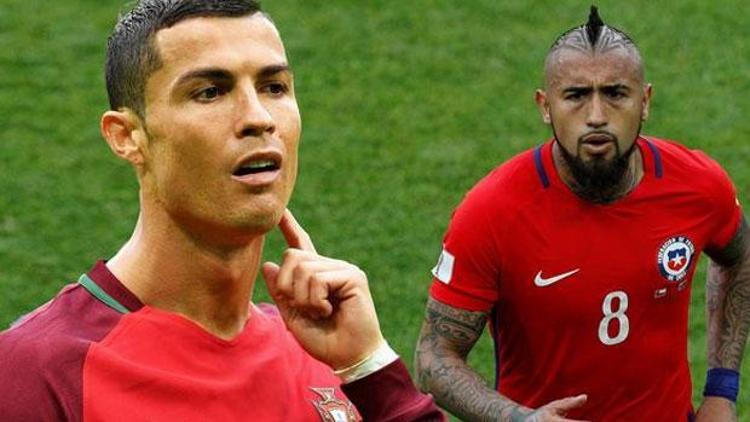 Arturo Vidal: Ronaldo beni görünce kaçtı