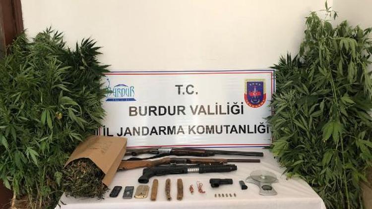 Burdurda uyuşturucu operasyonu