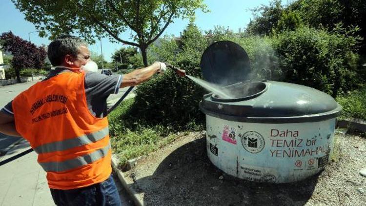 Yenimahalle Belediyesi ilaçlama çalışmalarına devam ediyor