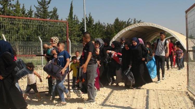 Bayram için ülkesine giden Suriyelilerin sayısı 8 bin 500ü aştı