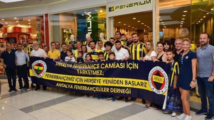 Taraftardan Fenerbahçeye destek