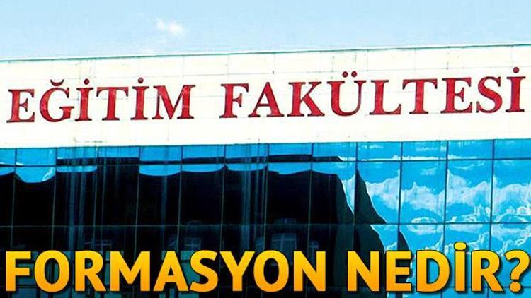 Formasyon nedir Pedagojik formasyon nasıl alınır