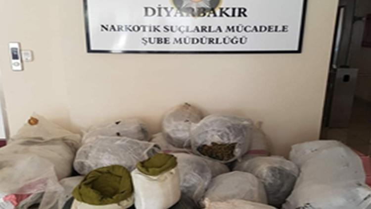 Diyarbakırda uyuşturucu operasyonu: 26 gözaltı