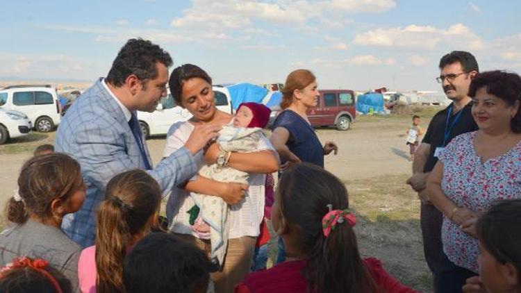 Eskişehirde mevsimlik tarım işçileri sağlık taramasından geçirildi