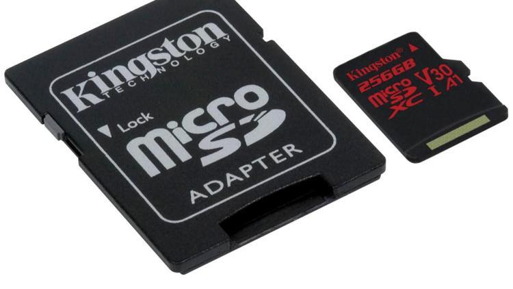 Kingston’dan 256 GB’lık yeni microSD Kart