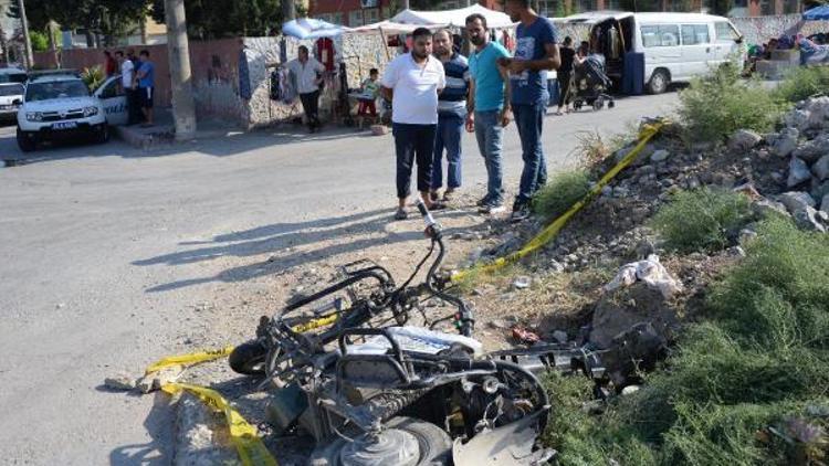 Tren, elektrikli bisiklete çarptı: 1 ölü, 1 yaralı