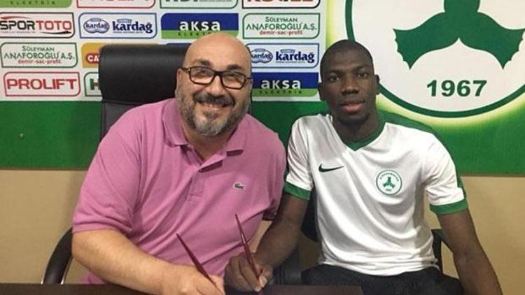 Giresunspordan Adama Ba transferi