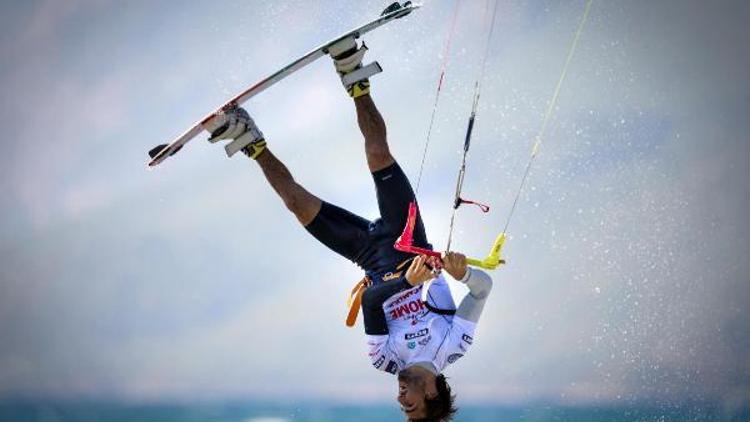 Akyakada Dünya Kiteboarding Şampiyonası heyecanı