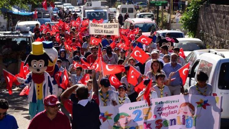 Zorkun Çocuk Şenliği etkinlikleri sürüyor