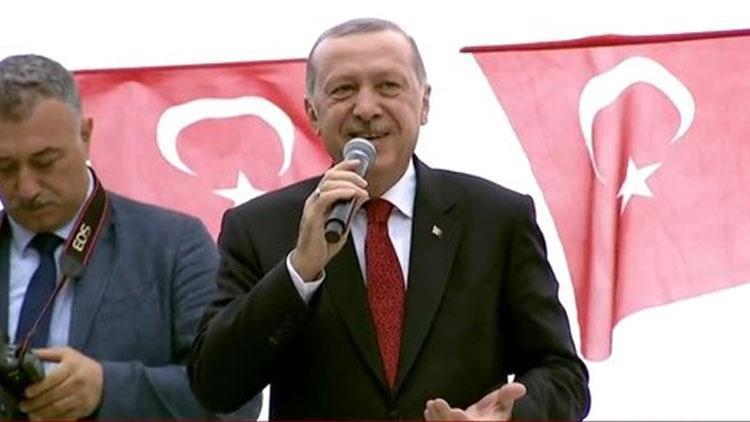 Cumhurbaşkanı Erdoğan memleketi Rizede açıklamalarda bulundu