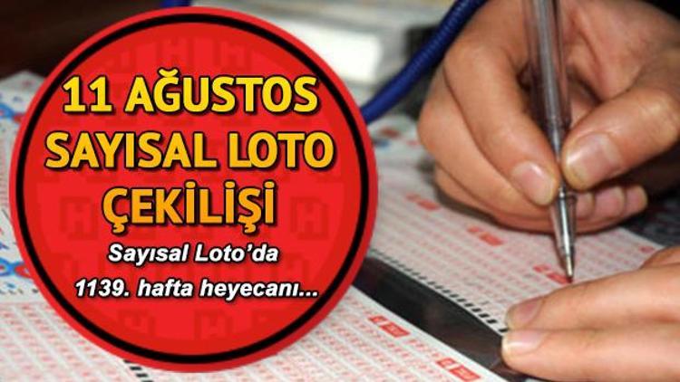 11 Ağustos Sayısal Loto sonuçları açıklandı | MPİ Sayısal Loto sorgulama sayfası