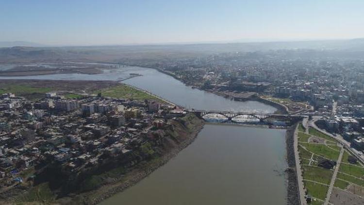 Dicle Nehrindeki ıslah çalışmasıyla Cizre farklı bir görünüme kavuştu