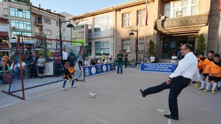 Sandıklıda Sokak Futbol Turnuvası