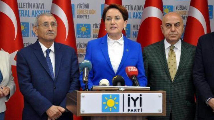 Akşener: Tüm partileri sorunların çözümünde ortak çalışmaya davet ediyorum