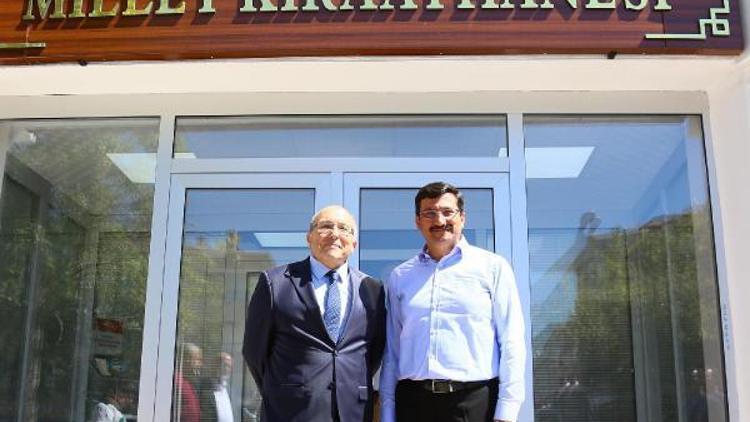 Ankaranın ilk Millet Kıraathanesi ziyaretçilere açıldı