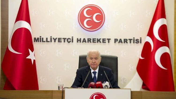 Bahçeli: Ortada bir kriz yoktur, sadece saldırı vardır