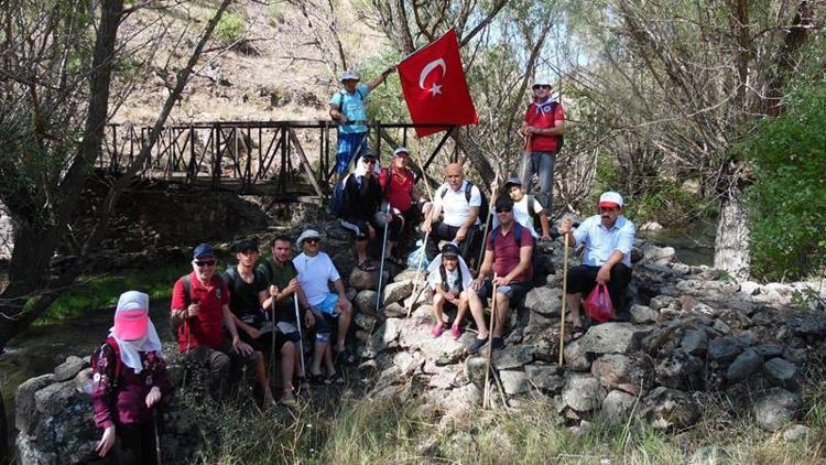 9 yaşındaki küçük dağcı Çanıllı Kanyonu’nu aştı