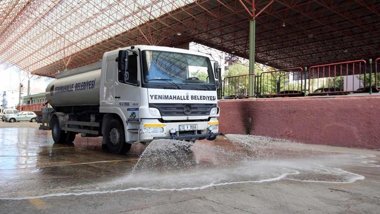 Yenimahalle’de bayram temizliği