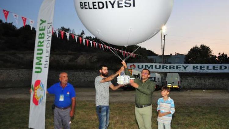 Umurbey şeftalisi uzaya gönderildi