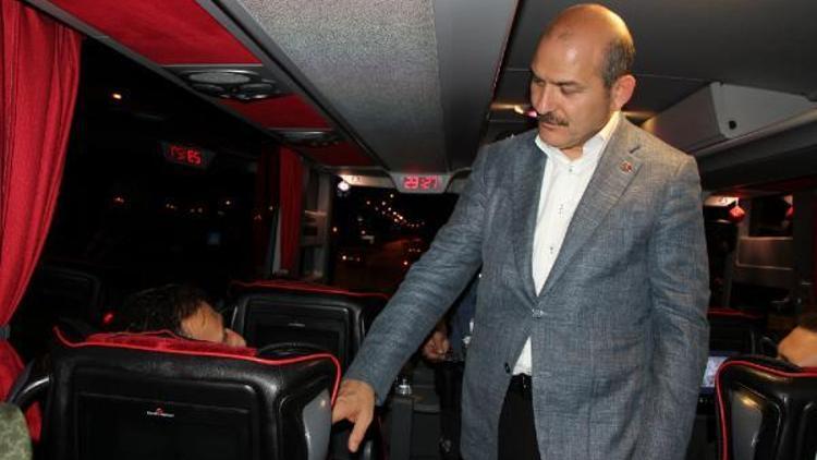 Bakan Soylu, Kırıkkaledeki denetlemeleri takip etti (2)