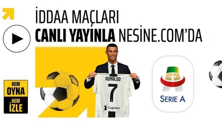 Ronaldonun ilk Serie A maçı CANLI Hem oyna, hem izle...