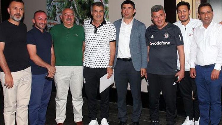 Erzurumspor Başkanı Mevlüt Doğan, Beşiktaş’ı ziyaret etti