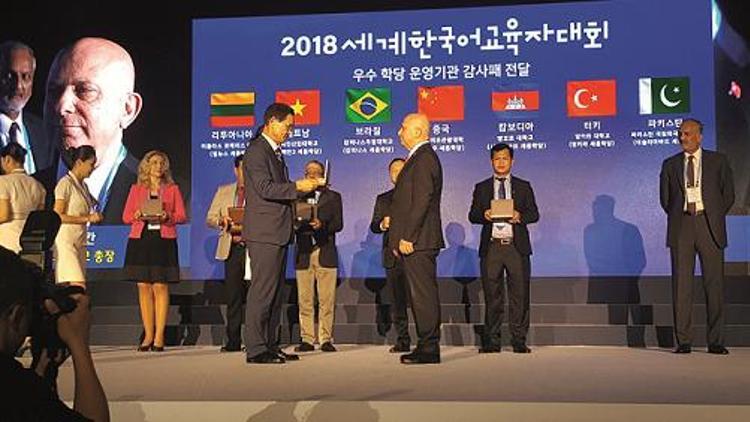 Türk üniversitesine ‘Korece’ ödülü