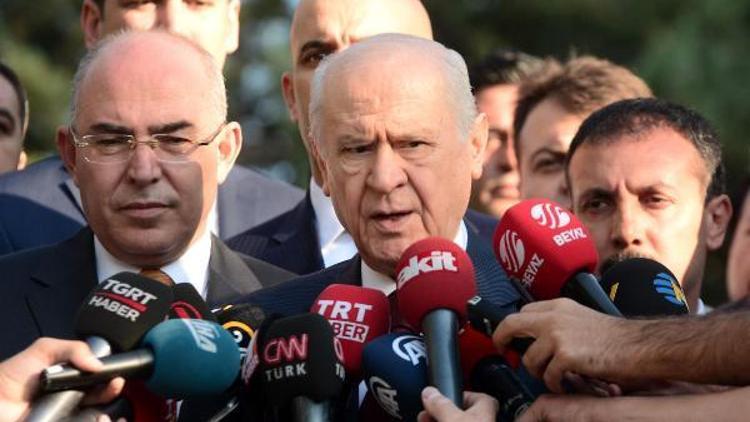 Bahçeli: Yerel seçimler zamanında yapılmalı