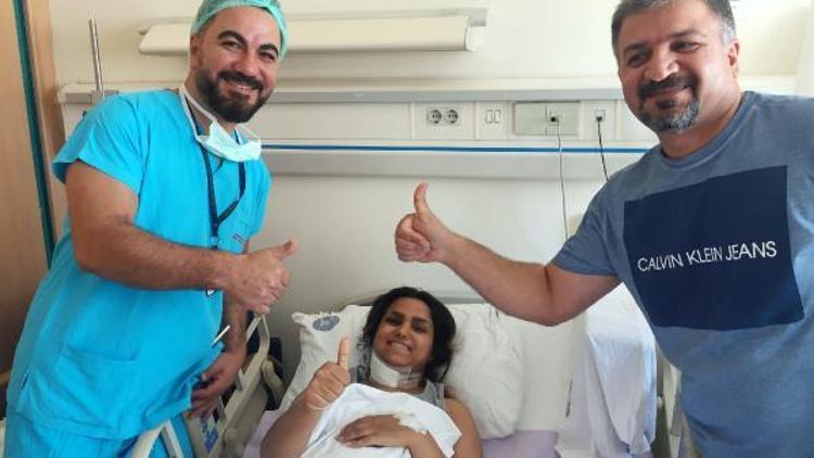İranlı Hania, 6 saatlik operasyonla felç olmaktan kurtuldu