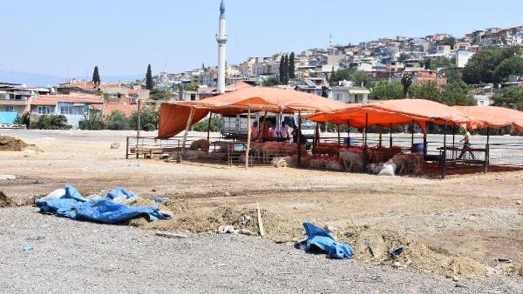 Kurban pazarları ve kesim yerlerinde temizlik başladı