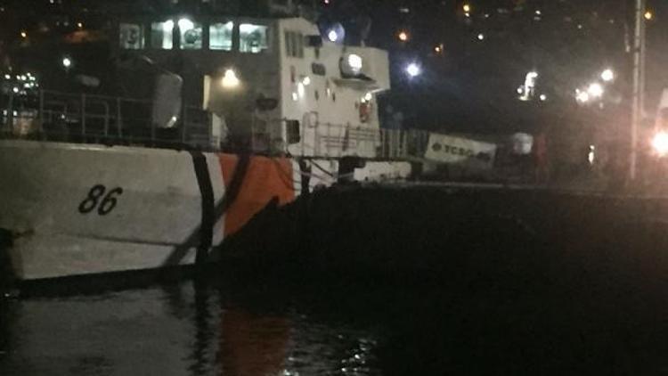 Botu alabora olan 5 kişiyi Sahil Güvenlik kurtardı