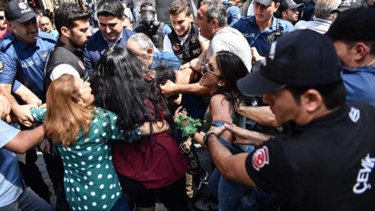 fotoğraflar// Cumartesi anneleri eylemine polis müdahalesi