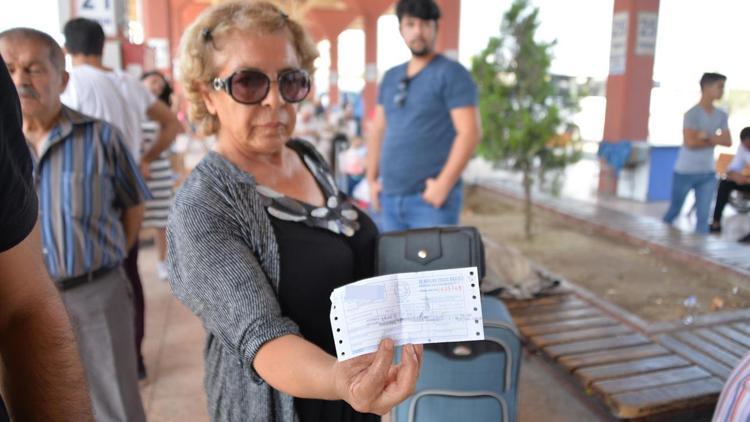 Firma kapandı Ankara yolcuları otogarda kaldı