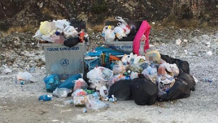Salda Gölü çevresinde çöp kirliliği/ Ek fotoğraflar