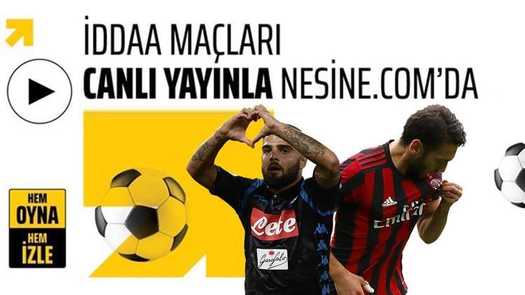 Napoli-Milan maçı CANLI Hakan Çalhanoğlu...