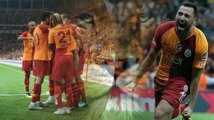 Gelene gidene bakmadan... Ligin kralı Aslan Galatasaraydan Alanyaspora fark